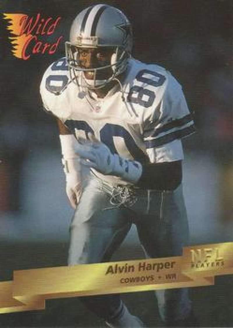 Amazon.com: 1993 Wild Card Football #84 Alvin Harper Dallas